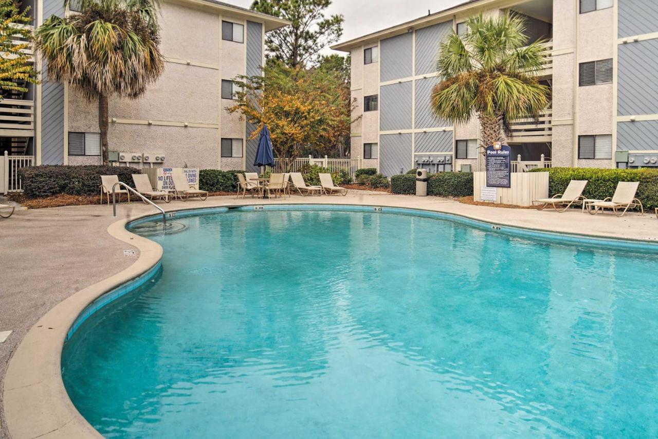 Hilton Head Condo - Walk To Folly Field Beach! Хилтон-Хед-Айленд Экстерьер фото